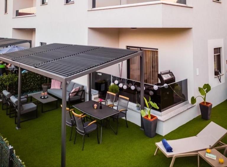 My Adriatic Place With Private Garden And Garage シベニク エクステリア 写真
